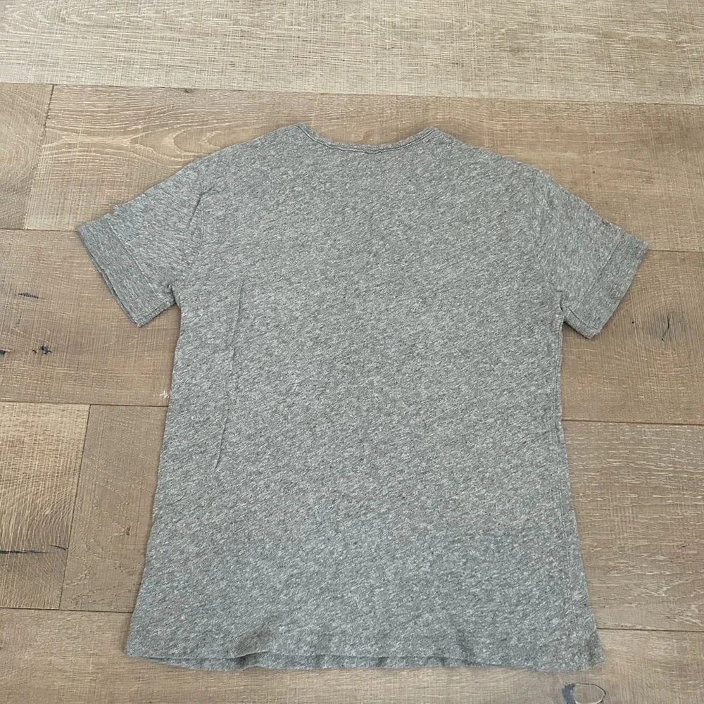 J. Crew Men's Gray Short Sleeve Henley